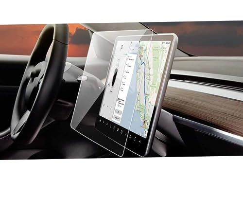 Protector de pantalla para Tesla de vidrio templado premium de 15 pulgadas 3
