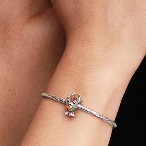 Miniatura 4 de Pandora Moments 794129c01 - Abalorio De Plata De Ley Con Diseño De Frozen De Disney