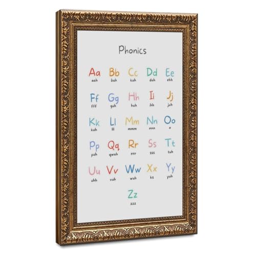 Tableau orthographique ABC : affiche éducative pour égayer la chambre de votre enfant