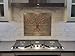 Handmade Copper Kitchen Backsplash Tiles, Tree of Life with Roots Stove Splashback, Custom Copper Backsplash Panel, Handmade Copper Backsplash Tile, Indoor Outdoor Wall Decor (Gray&Copper)