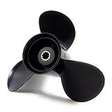 Aluminium Propeller, Mariner, 25 PS, Mariner Außenborder 30 HP, Quecksilber 25 PS, Mercury Außenborder 30 HP, Propeller 9. 9 x 13, Tohatsu Außenborder 25 HP