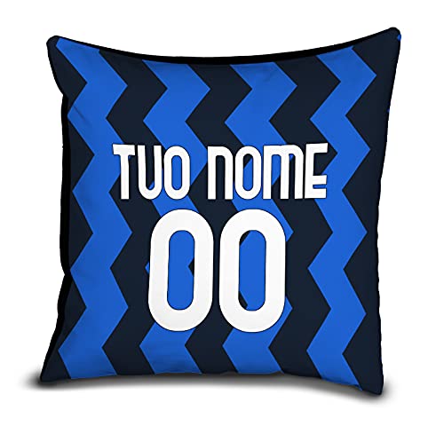 Cuscino Personalizzato Inter Neroazzurro 40x40 Cm | Con Foto, Per Tifosi - Foto 11
