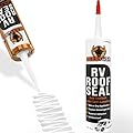 BEEST Semi Self-Leveling RV Roof Sealant - Camper Roof Sealant - Flexible Roof Sealant Waterproof & Liquid Roof Patch, Non-Cracking & Non-Toxic RV Sealant and Caulking, Roof Leak Sealant - 10 oz.