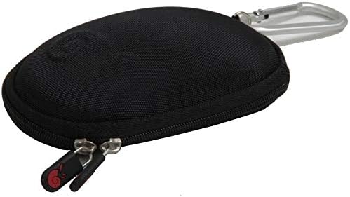 Hermitshell Hard EVA Storage Carrying Case Bag for Apple Magic Mouse I and II 2nd Gen and carabiner Black Nylon