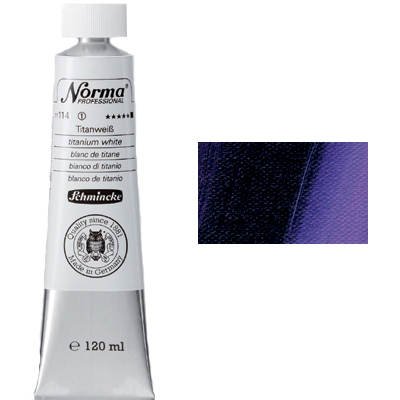 Schmincke Norma Professional - Peinture à l'huile - Violet profond - 120ml
