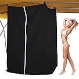 ボート用プライバシーカバー |キャンプ用シャワーテント |ボート着替えカバー屋外旅行プライバシーカバー、着替え、屋外トイレ、着替えシャワーのためのインスタントソリューション 間仕切り 簡易 試着室 設営簡単 折りたたみ プライバシーテント