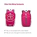Ivygreen Kids Hydration Backpack, Hiking Backpack for Boys or Girls with 1.5L Water Bladder (Rose Red - Small)