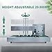 ZOCWJK Automatic Aluminum Foil Sealing Machine, 2200W Magnetic Induction for Continuous Packaging, Ideal for Food and Industry,15th85mm