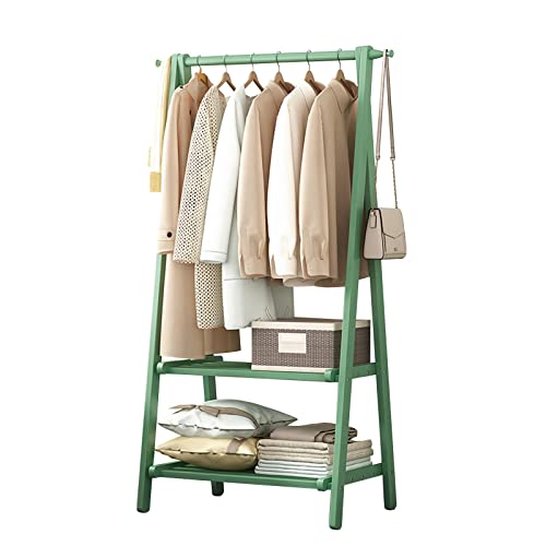 Portant à vêtements robuste penderie en métal avec rail de suspension et étagère de rangement