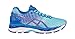 ASICS Women's Gel-Nimbus 18 Running Shoe, Turquoise/Iris/Methyl Blue, 7.5 M US