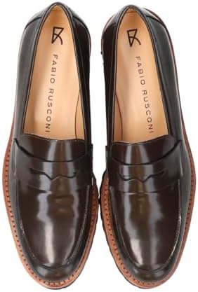 Amazon | [ファビオルスコーニ] ローファー EVAタンクソールモカ