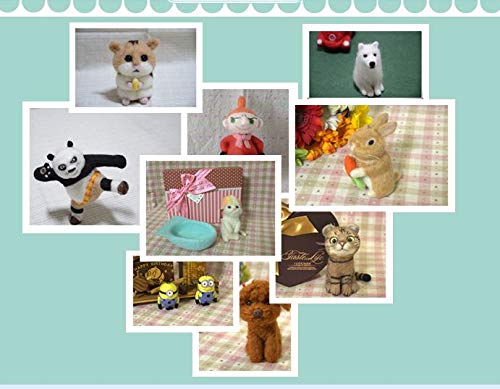 Imongol- Carded Lambs Wool Stuffing Batting For Needle Felting, Knitted Toys, Crafts, Bright Creations, Pillow Filler, Stuffed Animals, Cushions,Super Clean Fine, Natural White(3.6Oz / 100Grams) #TOP5