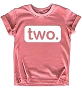 2nd Birthday Outfits for Toddler Girls Shirt 2 Year Old Girl Second Birthday Two