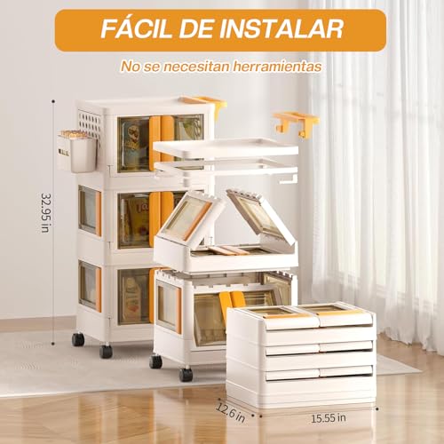 Mejores comprativas On-line Cajas de plastico con ruedas disponible en línea para comprar. 8 Imagen adicional