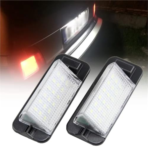 Luz Matrícula Auto para placa opaca o fundida 2