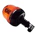 JALN7 LED Emergency Flashing Amber Rotating Beacon Strobe Lights for Tractor 12v/24v 60LED with Flexible Base
