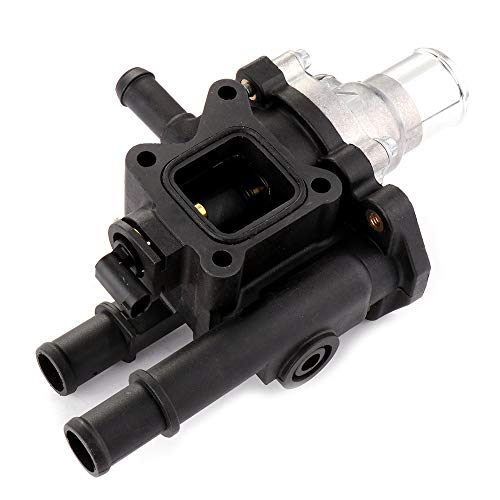 Aintier 25189437 96980317 Thermostat Housing Kit Assembly Fit for 2009 2010 2011 for Chevrolet Aveo/ Aveo5 Engine Coolant Thermostat Housing