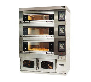 2T-4 Four Deck Artisan Stone Two Pan Electric Deck Oven