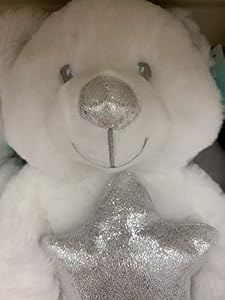 Image of Hugme Shinning Star Teddy Bear White