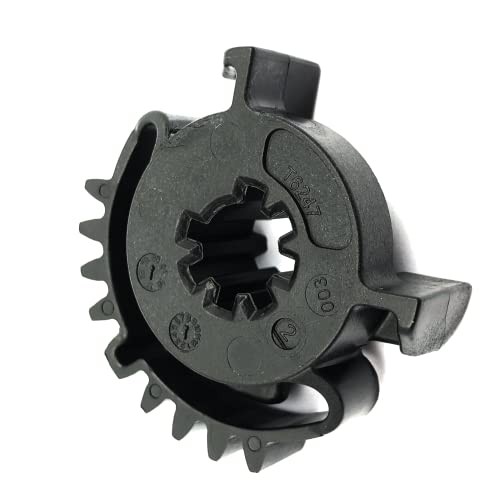 DEVMO Kit de engrenagem de atuador de porta de mistura de aquecedor HVAC de 2 peças compatível com J