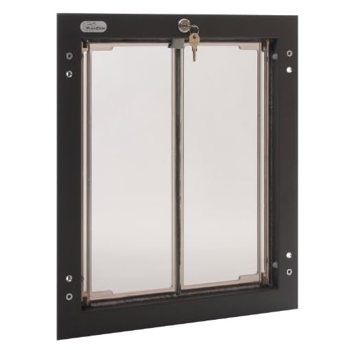 PlexiDor Performance Pet Doors for Dogs and Cats Door Mount Dog Door