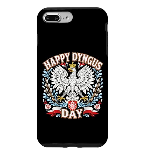Happy Dyngus Day �|���b�V���C�[�O����̓O���t�B�b�N ������ �X�}�z�P�[�X iPhone 7 Plus/8 Plus �p