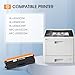 Cool Toner Compatible Toner Cartridge Replacement for Brother TN433 TN-433 TN431 Brother HL-L8360Cdw MFC-L8900Cdw HL-L8260Cdw MFC-L8610Cdw HL-L8360Cdwt Printer Ink (Black Cyan Magenta Yellow, 4 Pack)