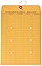Quality Park 1-Side Print Interoffice Envelopes, String-Tie, Brown Kraft, 10 x 13, 100 per Carton, (63563)