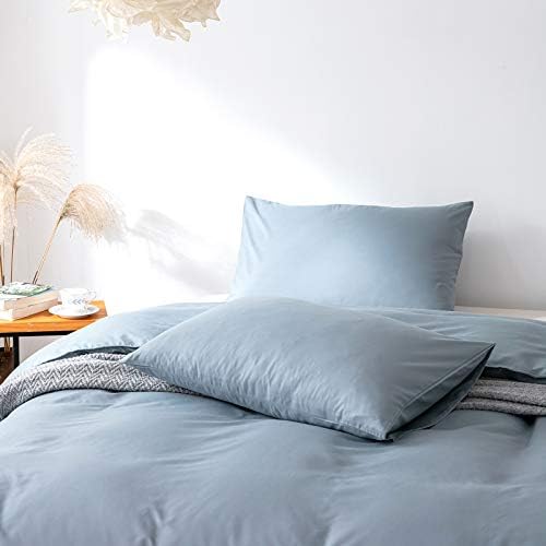 Good Nite Duvet Cover Set for Bedding Sheet Set by Polyester Cotton Soft Quilt Bed Cover with 2PC Pillowcases Easy Care & Fluffy Single/Double/King Size Bed Duvet Sets