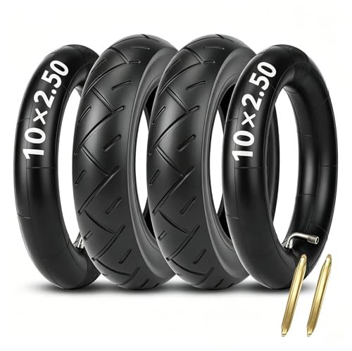 ELVANO 10×2.5 Electric Scooter Tire & Tube Set, Pneumatic Tire