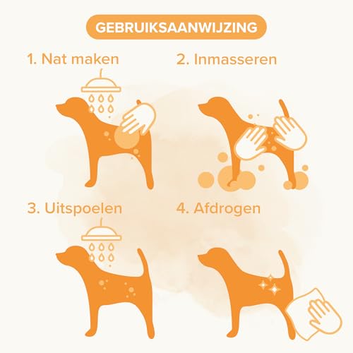 BEAPHAR - Essential Brown Peeling Hunde Shampoo - Extra fein - Glänzendes Fell - Enthält Manuka Honig und Aloe Vera - Parabene und Silikon - pH neutral - 250 ML