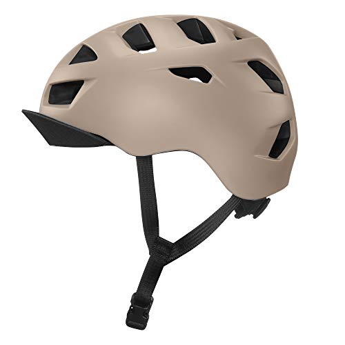 Bern, Allston Helmet With Flip Visor, Matte Sand, Medium #TOP4