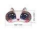 EBaokuup 12 Pack Animal Sleep Eye Mask - Soft Funny Blindfolds Sleeping Mask, Cute Cat Dog Eye Cover Eye Shade for Kids Girls Men Women Plane Travel Nap Night Sleeping