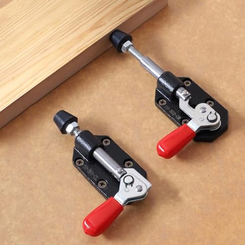 Toggle clamp push pull à serrage rapide outil à main robuste pour montage en bois - 5