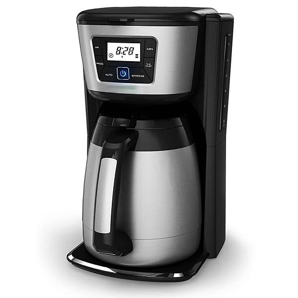 Cafetera Thermal de 12 tazas con opciones personalizables