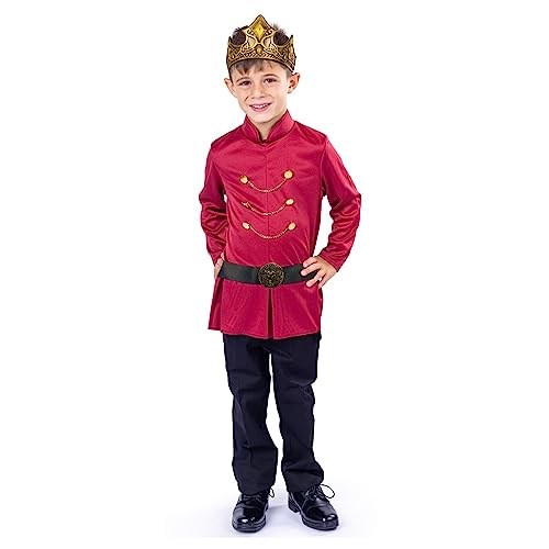 Dress Up America King Costume For Boys - Regal Prince Costume Set - Kids Royal King Outfit (Large) #TOP1