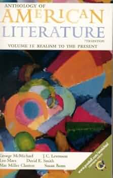 Amazon.com: Anthology of American Literature, Volume II