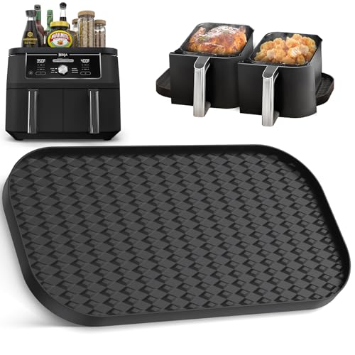 Silicone Mat for Ninja DZ401 DZ302 DZ550 Foodi 10 Quart 6-in-1 DualZone XL 2-Basket Air Fryer