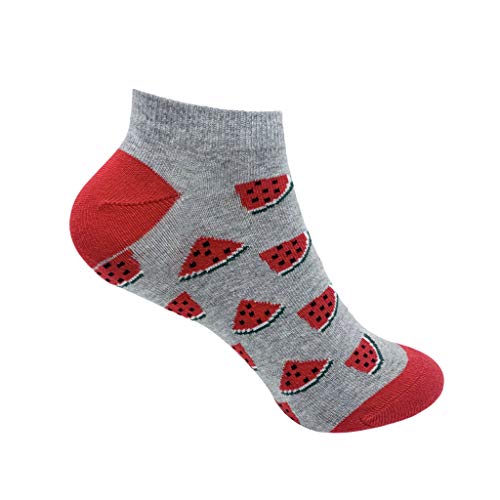 Image of Mint & Oak Low Cut Ankle Women Socks, Christmas Gift Quirky Socks For Friends, Cute Funky Socks, Christmas Secret Santa Gifts For Women