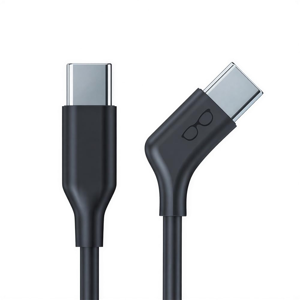 xiwai Cavo video per occhiali da tipo C a USB C, 200 cm, 135 gradi, ad