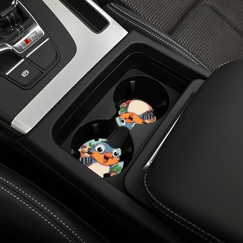 Portavasos para carro 2 unidades con diseño animal y antideslizante miniatura 6