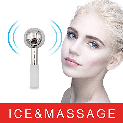 Magic Cool Roller Ball Cryo Lift Face Eye Ice Globes Facial Cold Ball Massage Tools voor roodheid Rustgevende sinus… - Image 7