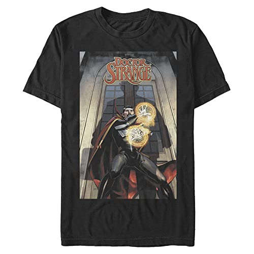 T-shirt Doctor Strange noir au motif classique imprimé en taille 3XL