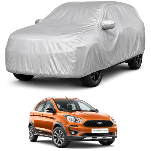 Image of Autofact Car Body Cover Compatible with Freestyle 2015-2022 | Custom Fit Car Cover | 100% Water-Resistant| Triple-Stitched Lightweight Fabric | Dustproof | Indoor & Outdoor Use | Elastic Bottom