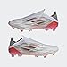 adidas X Speedflow+ Firm Ground Unisex Shoes Size 13.5, Color: Cloud White/Iron Metallic/Solar Red-White