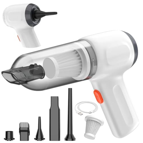 Wuular 3-in-1 Mini Car Vacuum Cleaner