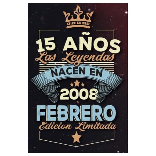 Las leyendas nacen en 15 años 2008 febrero: Ideas de regalos para hombres, ideas de cumpleaños 15 cumpleaños libro ideas de cumpleaños para hombre y regalo de nacimiento, regalo de cumpleaños