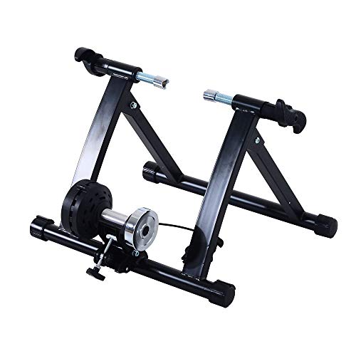 JTYX Magnetic Training Roller Folding Bike Adjustable Resistance Steel Roller Fitness Body Building