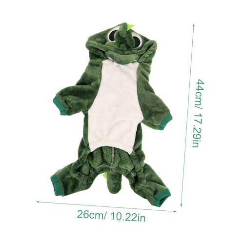 Sudadera con Capucha Dinosaurio para Mascotas miniatura 2