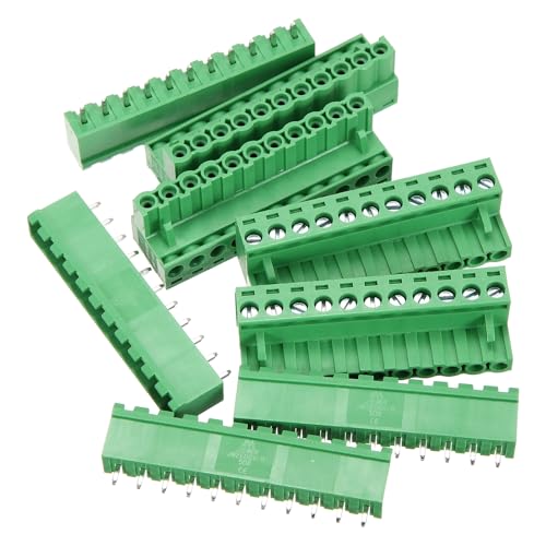 Bloque de terminales tipo enchufable de 5,08 mm con capacidad de 300V 20A para PCB